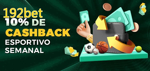 10% de bônus de cashback na 192bet